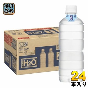 アサヒ スーパーH2O ラベルレス 600ml ペットボトル 24本入 熱中症対策 スポーツドリンク 水分補給