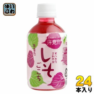 さめうらフーズ すっきりさわやか しそごこち 280ml ペットボトル 24本入 しそドリンク