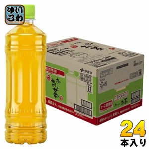 伊藤園 お〜いお茶 緑茶 ラベルレス 600ml ペットボトル 24本入