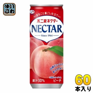 伊藤園 不二家 ネクターピーチ 250g 缶 60本 (30本入×2 まとめ買い)