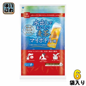 はくばく 水出しでおいしい麦茶マイボトル用 300g 30バッグ×6袋入