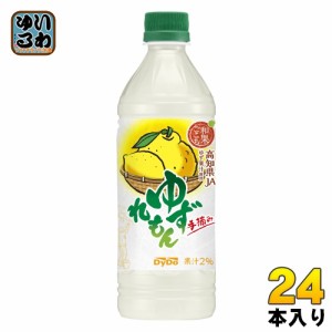 ダイドー 和果ごこち ゆずれもん 500ml ペットボトル 24本入