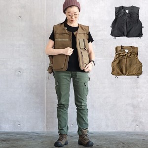 【12時迄のご注文は当日発送★送料無料】AS2OV SHRINK NYLON CAMP VEST 2 アッソブ シュリンクナイロン [キャンプ ベスト アウトドア]