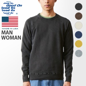 スウェット トレーナー 綿100% Good On RAGLAN CREW SWEAT グッド オン ラグラン クルー スウェット【12時迄のご注文は当日発送★送料無