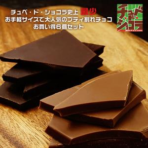 プティ割れチョコ6袋セット チュベ・ド・ショコラ 割れチョコ