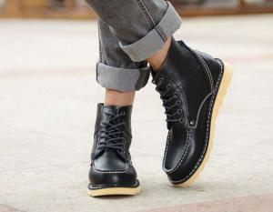 ブーツ メンズ 靴 レザー 本革 ブランド ウォーキングシューズ 軽量 春