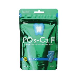 ガム ポスカ Pos-Ca(ポスカ) F ペパーミント パウチタイプ 1袋 (100g)