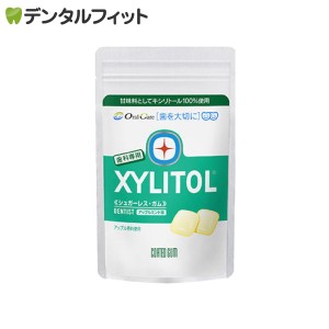 オーラルケア キシリトールガム パウチタイプ アップルミント 35g（21粒）