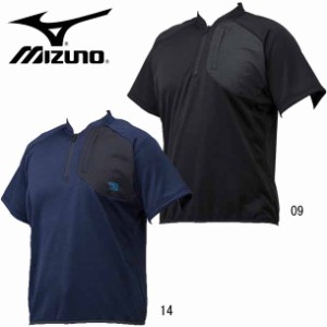 ミズノ MIZUNO ミズノプロ ブレスサーモハーフZIPビートアップ 野球 ベースボール ウェア 21AW(12JC1X90)