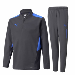 プーマ PUMA  INDIVIDUALCUP 1/4 トレーニングウェア・パンツ  ジュニア スウエット 上下セット  (657796/657808)