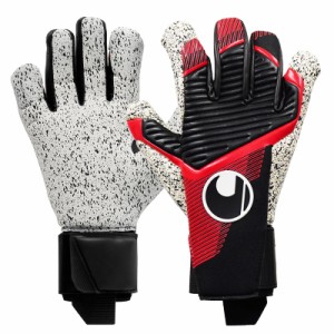 uhlsport (ウールシュポルト)  パワーライン スーパーグリップ+ ハーフネガティブ  サッカー キーパーグローブ  23FW (1011304-01)