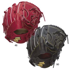 ◇良品 オーダー刺繍有り◇SSK プロエッジ 一般 大人用 硬式 投手