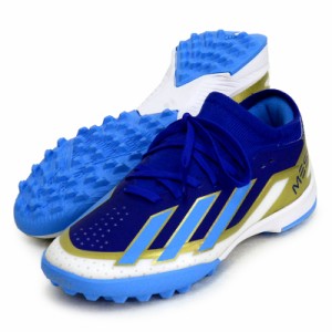 adidas(アディダス)  キッズ エックス クレイジーファストMESSI LEAGUE TF  ジュニア サッカートレーニングシューズ  X  24SS (ID0716)