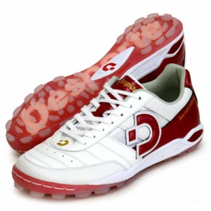 デスポルチ Desporte  サンルイスLL TF LTD  フットサルシューズ 屋外用  23FW (DS2046 P-WHT/D-RED)