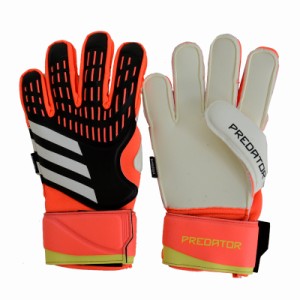 アディダス adidas  プレデター GKグローブ マッチ フィンガーセーブ  サッカー キーパー手袋  PREDATOR キーテ  24SS (KMR48-IQ4037)