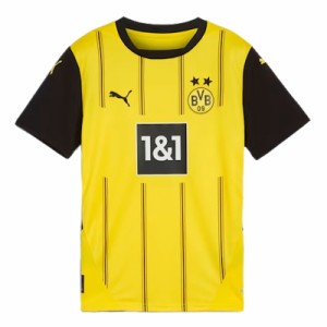 プーマ PUMA  BVB キッズ ドルトムント 2024-25 ホーム レプリカ 半袖 ユニフォーム  ジュニア サッカー レプリカウェア  24SS(774951)