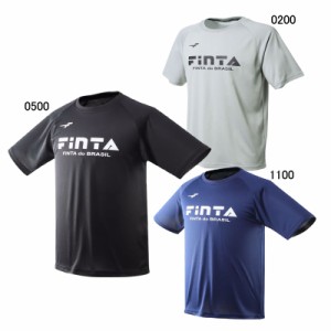 フィンタ FINTA  JRベーシックロゴTシャツ  ジュニア サッカー フットサル ウェア プラシャツ  24SS (FT5996)