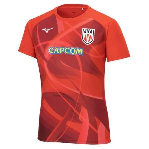 ミズノ MIZUNO  バレーボール 応援Tシャツ  バレーボール ウエア シャツ  24SS(V2MAB55162)