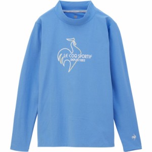 lecoqsportif(ルコック) モックネック長袖 シャツ テニスロングTシャツ W (qtwxjb01-bl)