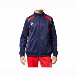 アシックス asics トレーニングジャケット サッカー ウォームアップ (2101A075)