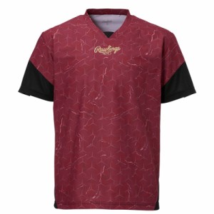 ローリングス Rawlings ハイブリッドSSレイヤーシャツ Tシャツ Apparel 23FW (AST13S01NC-MUL)