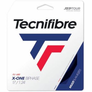 Tecnifibre(テクニファイバー) X-ONE BIPHASE（エックスワンバイフェイズ） 硬式テニス ストリングス 硬式テニスストリングス (TFSG201)