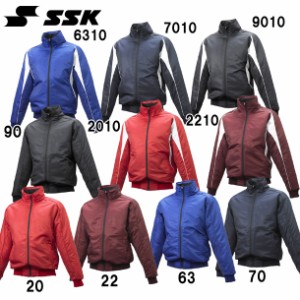 エスエスケイ SSK ジュニア グラウンドコート フロントフルZIP(中綿) 野球用品 (BWG1008J)