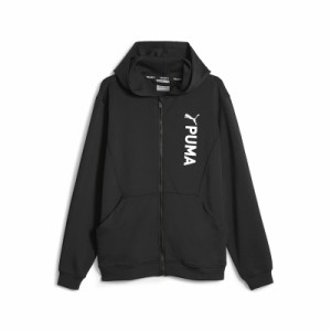 PUMA(プーマ) PUMA FIT DOUBLE ニット フルジップフーディー マルチアスレ ウェア スウェットシャツ 524674