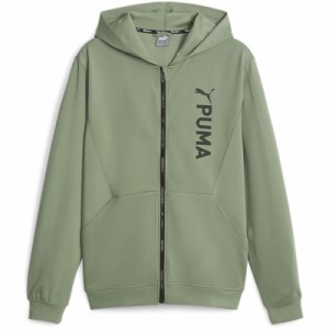 PUMA(プーマ) PUMA FIT DOUBLE ニット フルジップフーディー マルチアスレ ウェア スウェットシャツ 524674