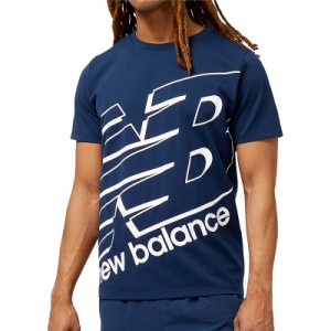 newbalance(ニューバランス) Tenacity ビッグロゴ ショートスリーブTシャツ マルチアスレ ウェア Tシャツ AMT31078