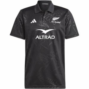 adidas(アディダス) M RUGBY ALL BLACKS RWC サポーター ポロシャツ マルチアスレ ウェア ユニフォームシャツ DCF43