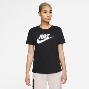 NIKE(ナイキ) ナイキ ウィメンズ NSW エッセンシャル ICN FTRA S/S Tシャツ スポーツスタイル ウェア Tシャツ DX7907