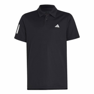 adidas(アディダス) K TENNIS CLUB 3ストライプス ポロシャツ 硬式テニス ウェア シャツ EUI17