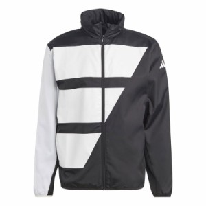 adidas(アディダス) M TENNIS ACECLUB TEAM ウィンドジャケット 硬式テニス ウェア トレーニングシャツ HBB75