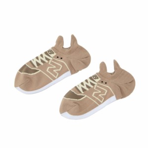 newbalance(ニューバランス) スニーカー柄ソックス スポーツスタイル ウェア ソックス LAS35700