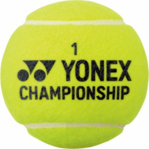 YONEX(ヨネックス) チャンピオンシップ 硬式テニス ボール 硬式テニスボール (TBCHS4P)