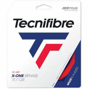 Tecnifibre(テクニファイバー) X-ONE BIPHASE（エックスワンバイフェイズ） 硬式テニス ストリングス 硬式テニスストリングス (TFSG201)