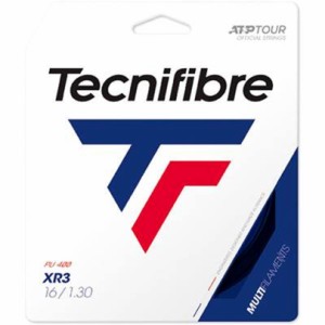 Tecnifibre(テクニファイバー) XR3（エックスアールスリー） 硬式テニス ストリングス 硬式テニスストリングス (TFSG202)