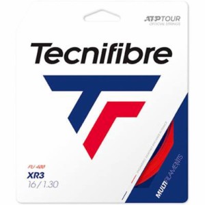 Tecnifibre(テクニファイバー) XR3（エックスアールスリー） 硬式テニス ストリングス 硬式テニスストリングス (TFSG202)