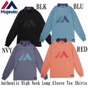 マジェスティック Majestic Authentic High Neck Long Sleeve Tee Shirts 野球ウェア (MK-XM03MAJ0004)