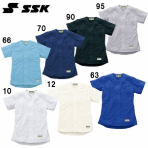 エスエスケイ SSK ジュニア用・無地メッシュシャツ ユニフォームシャツ 野球用品 (US0001JM)