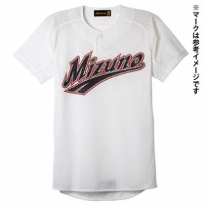 ミズノ MIZUNO ミズノプロ シャツ ハーフボタンタイプ 野球 ウェア ユニフォームシャツ (12JC8F04)