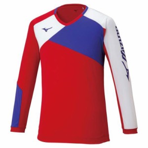 ミズノ MIZUNO プラクティスシャツ(長袖/ラケットスポーツ) テニス/ソフトテニス ウエア Ｔシャツ/ポロシャツ (62JA1010)