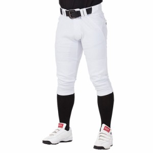 ローリングス Rawlings ジュニア用 4D8+PLUS ウルトラハイパーストレッチパンツ ショートフィット 練習パンツ ホワイト 24SS APP14S01J