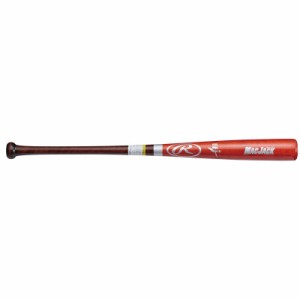 ローリングス Rawlings 硬式 MAC JACK 北海道ダケカンバ 日本製（木製） 木製硬式用バット レッド/ブラウン 24SS BHW4DK