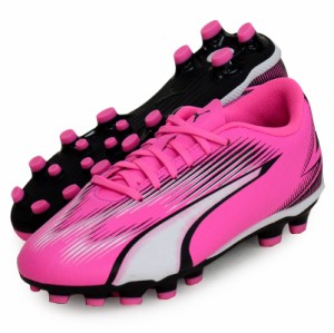 PUMA(プーマ)  ウルトラ プレイ HG + Mid Jr  ジュニア サッカースパイク  24SS(107778-01)