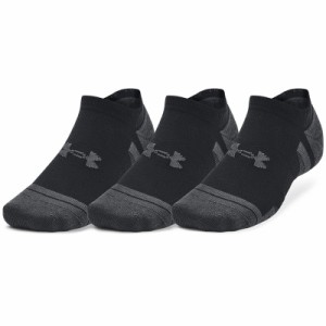 underarmour(アンダーアーマー) 33パフォーマンス ノーショー ソックス3足 マルチSP ソックス (1379503-001)