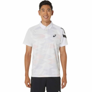 アシックス asics A-I-M DRY GRAPHIC BOTTANDOWN POLO SHIRT SAトレーニング アパレル(メンズ) 2031e550-100