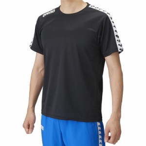 arena(アリーナ) Tシヤツ 水泳半袖 Tシャツ (ass4htu010-blk)