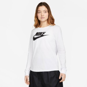 NIKE(ナイキ) ナイキ ウィメンズ NSW X エッセンシャル ICN F L/S Tシャツ スポーツスタイル ウェア Ｔシャツ FJ0442